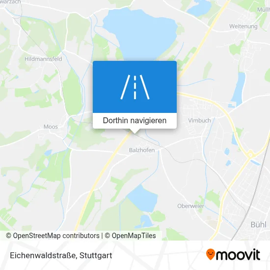 Eichenwaldstraße Karte