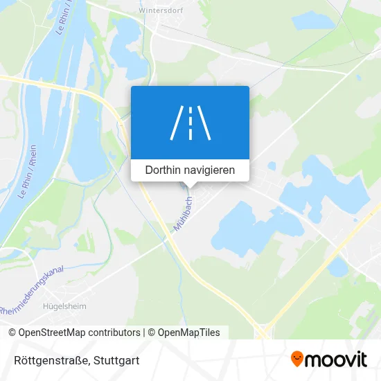 Röttgenstraße Karte