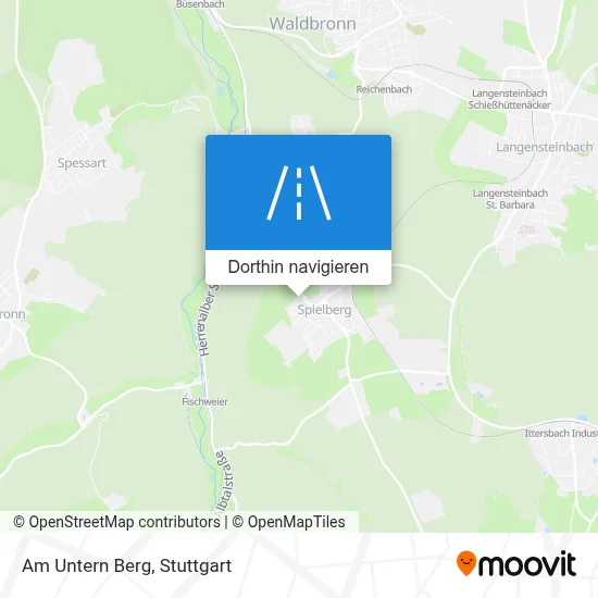 Am Untern Berg Karte