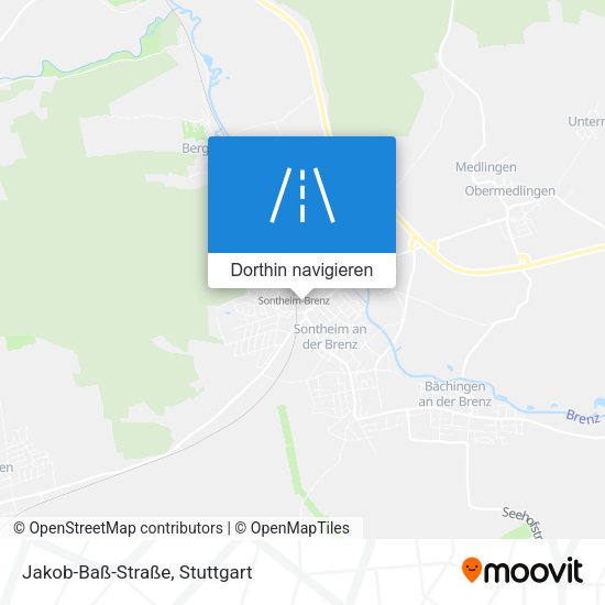 Jakob-Baß-Straße Karte