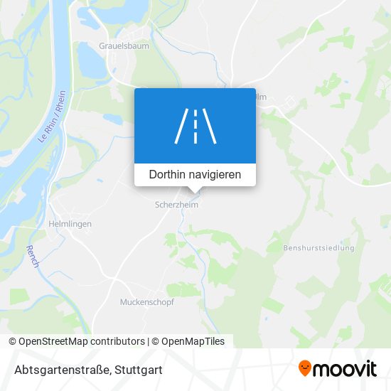 Abtsgartenstraße Karte