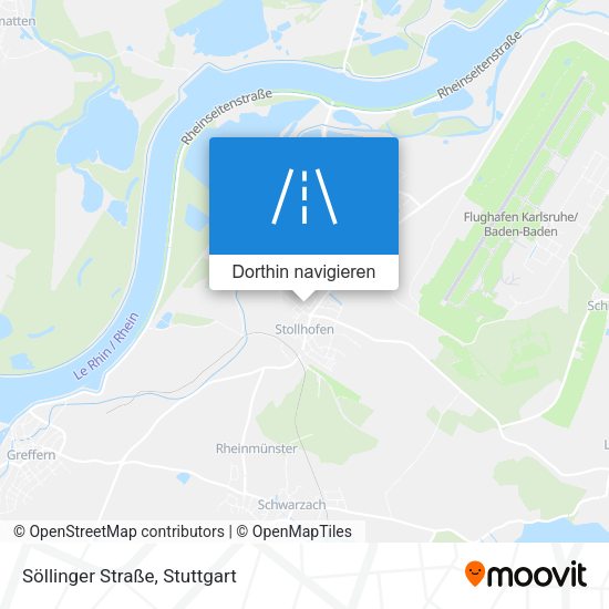 Söllinger Straße Karte