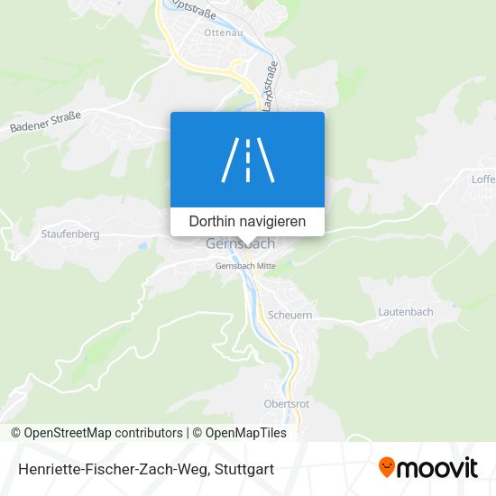 Henriette-Fischer-Zach-Weg Karte