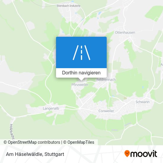 Am Häselwäldle Karte