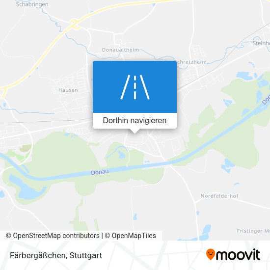 Färbergäßchen Karte