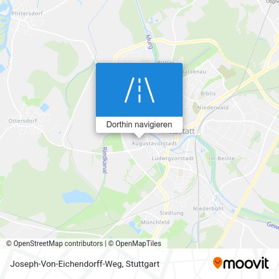 Joseph-Von-Eichendorff-Weg Karte