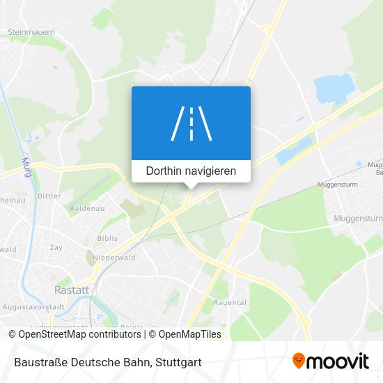 Baustraße Deutsche Bahn Karte