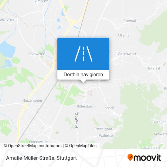 Amalie-Müller-Straße Karte