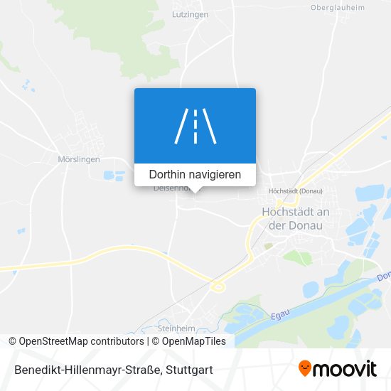 Benedikt-Hillenmayr-Straße Karte