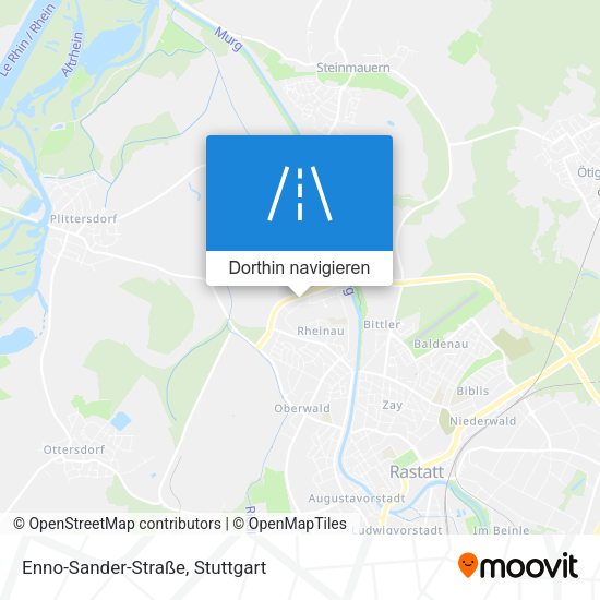 Enno-Sander-Straße Karte