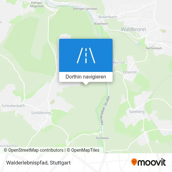 Walderlebnispfad Karte