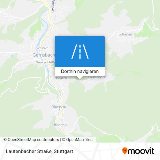 Lautenbacher Straße Karte