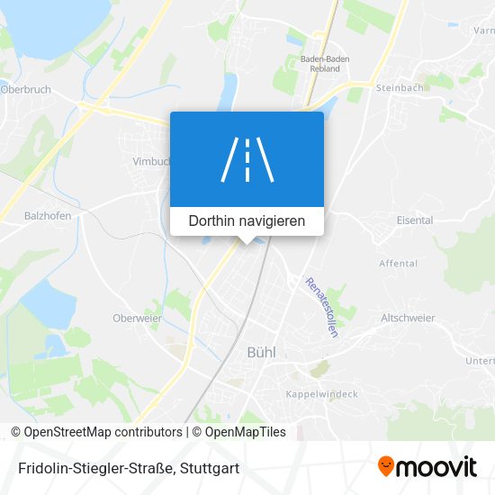 Fridolin-Stiegler-Straße Karte