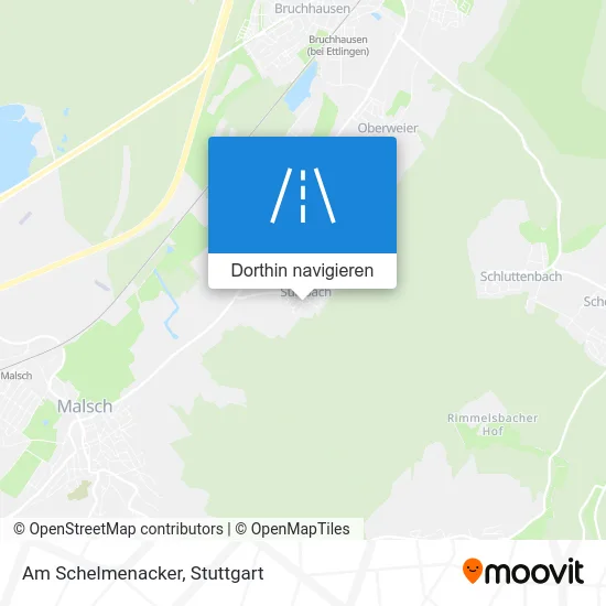 Am Schelmenacker Karte