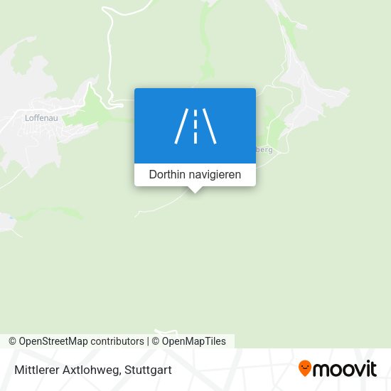 Mittlerer Axtlohweg Karte