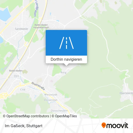 Im Gaßeck Karte