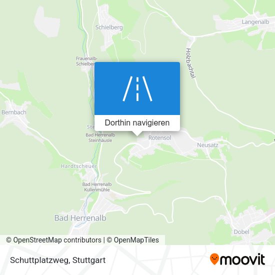 Schuttplatzweg Karte