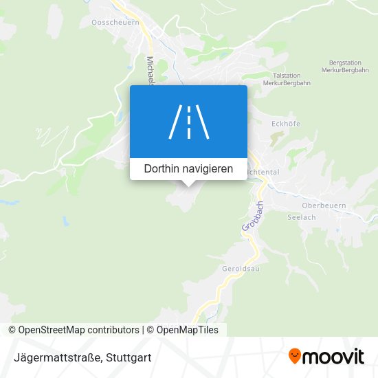 Jägermattstraße Karte