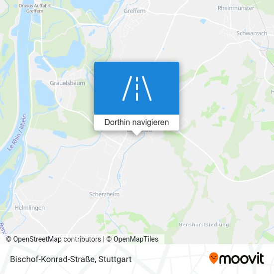 Bischof-Konrad-Straße Karte