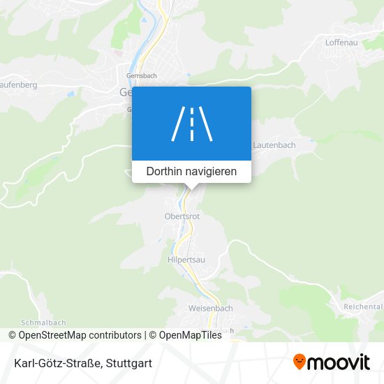 Karl-Götz-Straße Karte