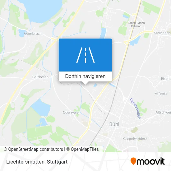 Liechtersmatten Karte