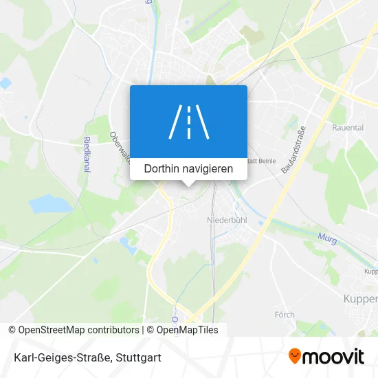 Karl-Geiges-Straße Karte