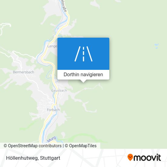 Höllenhutweg Karte