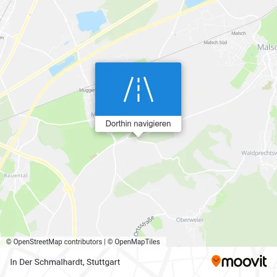 In Der Schmalhardt Karte