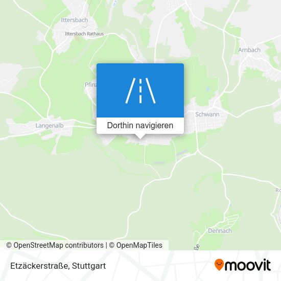 Etzäckerstraße Karte