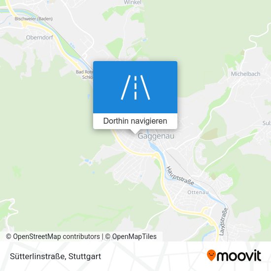 Sütterlinstraße Karte