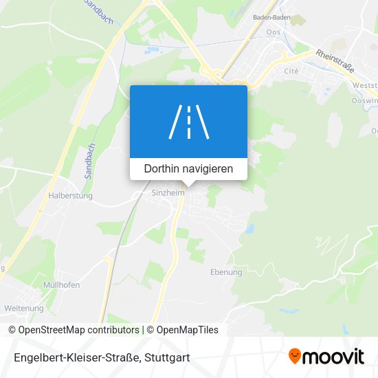 Engelbert-Kleiser-Straße Karte