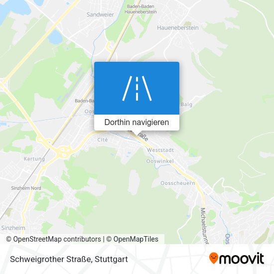 Schweigrother Straße Karte