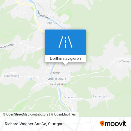 Richard-Wagner-Straße Karte