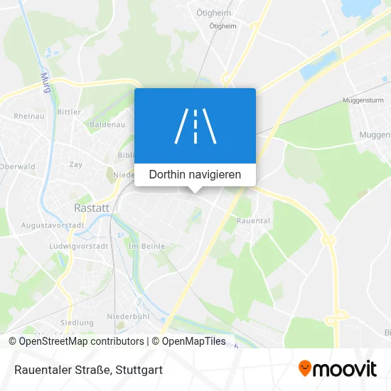 Rauentaler Straße Karte