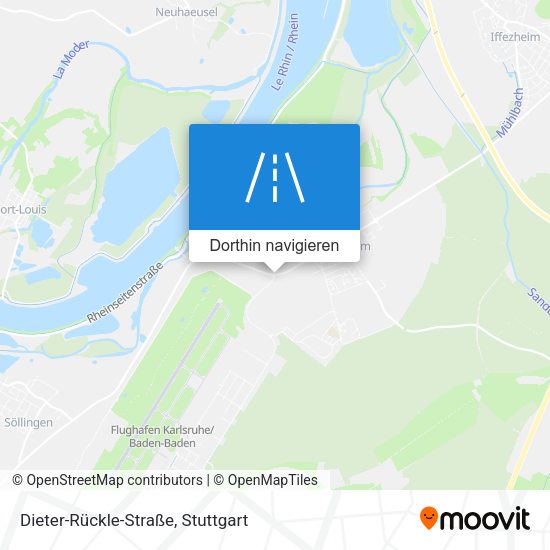 Dieter-Rückle-Straße Karte