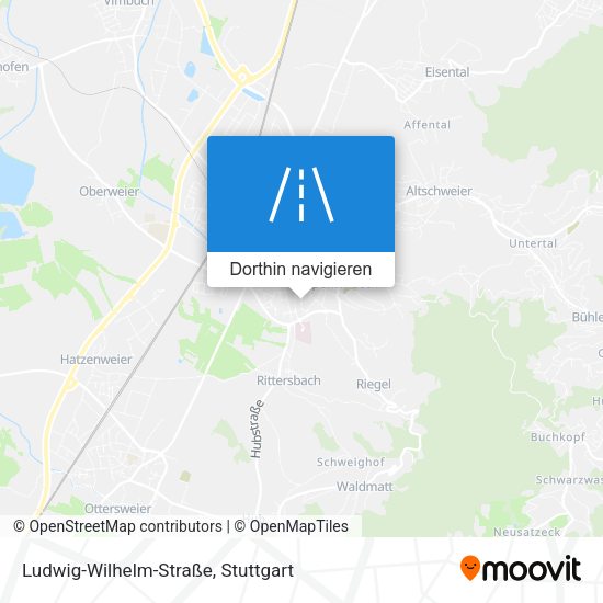 Ludwig-Wilhelm-Straße Karte