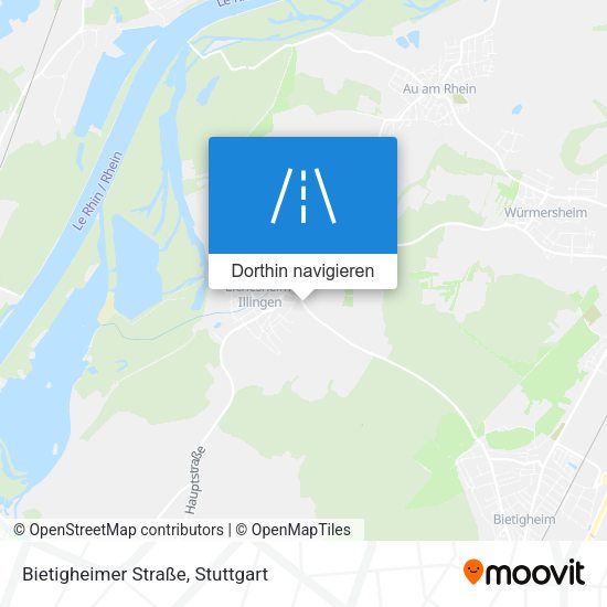 Bietigheimer Straße Karte