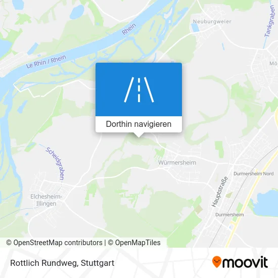 Rottlich Rundweg Karte
