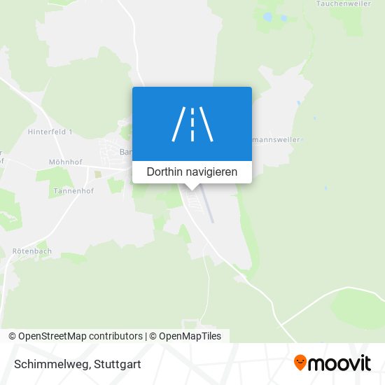 Schimmelweg Karte