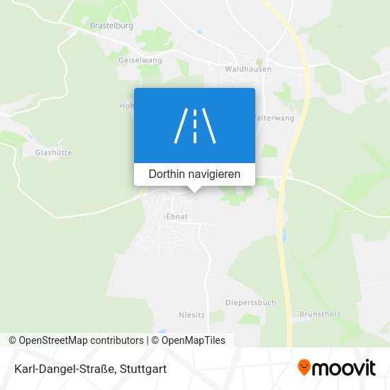 Karl-Dangel-Straße Karte