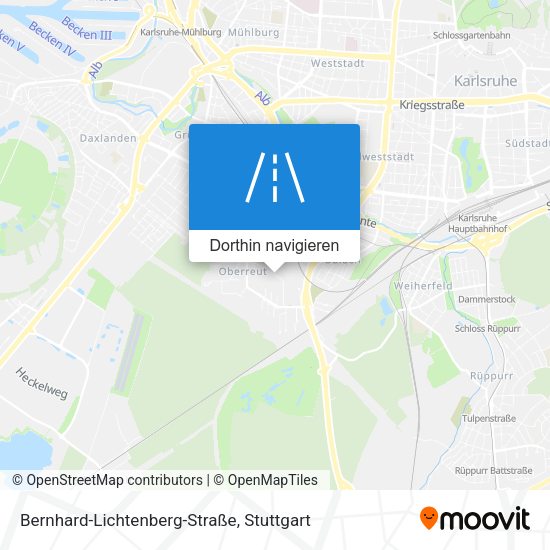 Bernhard-Lichtenberg-Straße Karte
