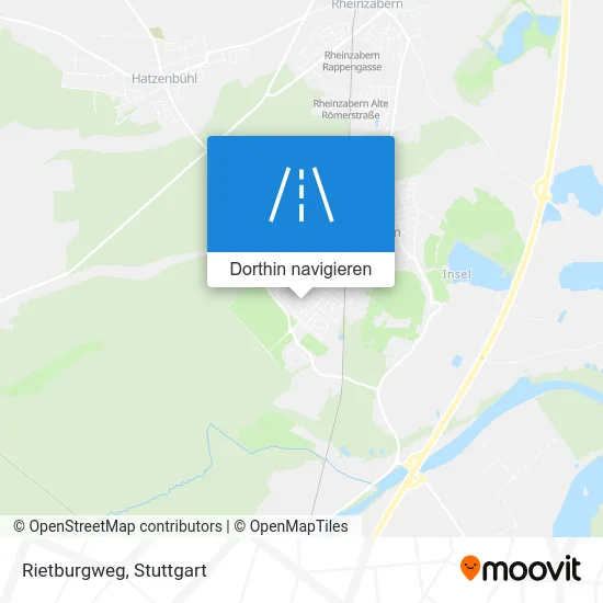 Rietburgweg Karte
