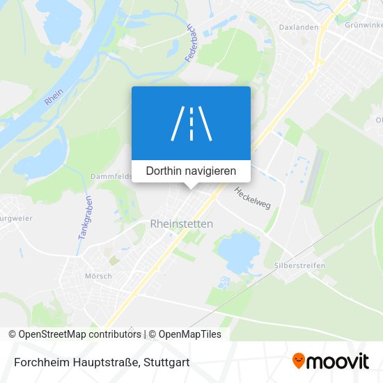 Forchheim Hauptstraße Karte