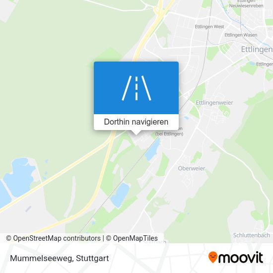 Mummelseeweg Karte