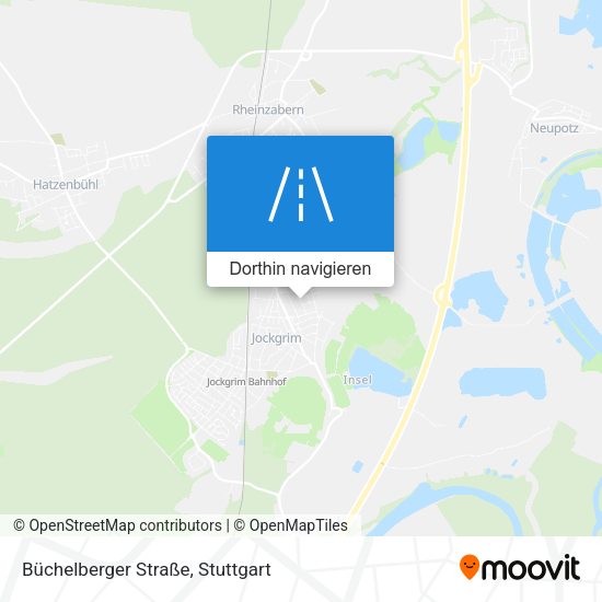 Büchelberger Straße Karte