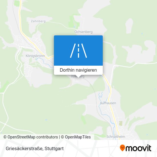 Griesäckerstraße Karte