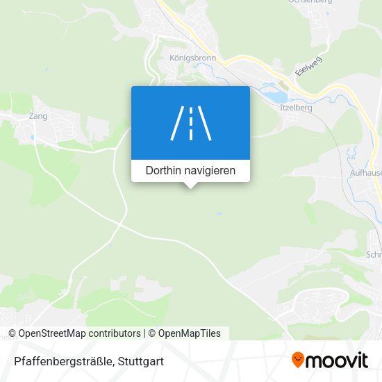Pfaffenbergsträßle Karte