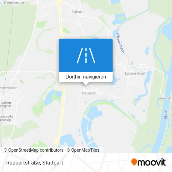 Rüppertstraße Karte