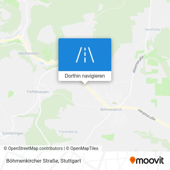 Böhmenkircher Straße Karte