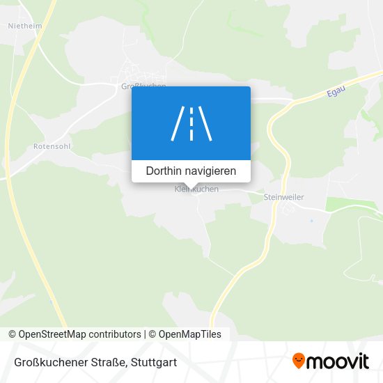 Großkuchener Straße Karte